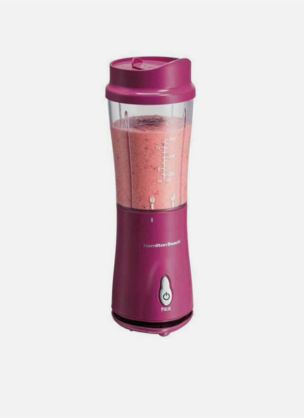 Hamilton Beach Personal Blender with Travel Lid - Purple