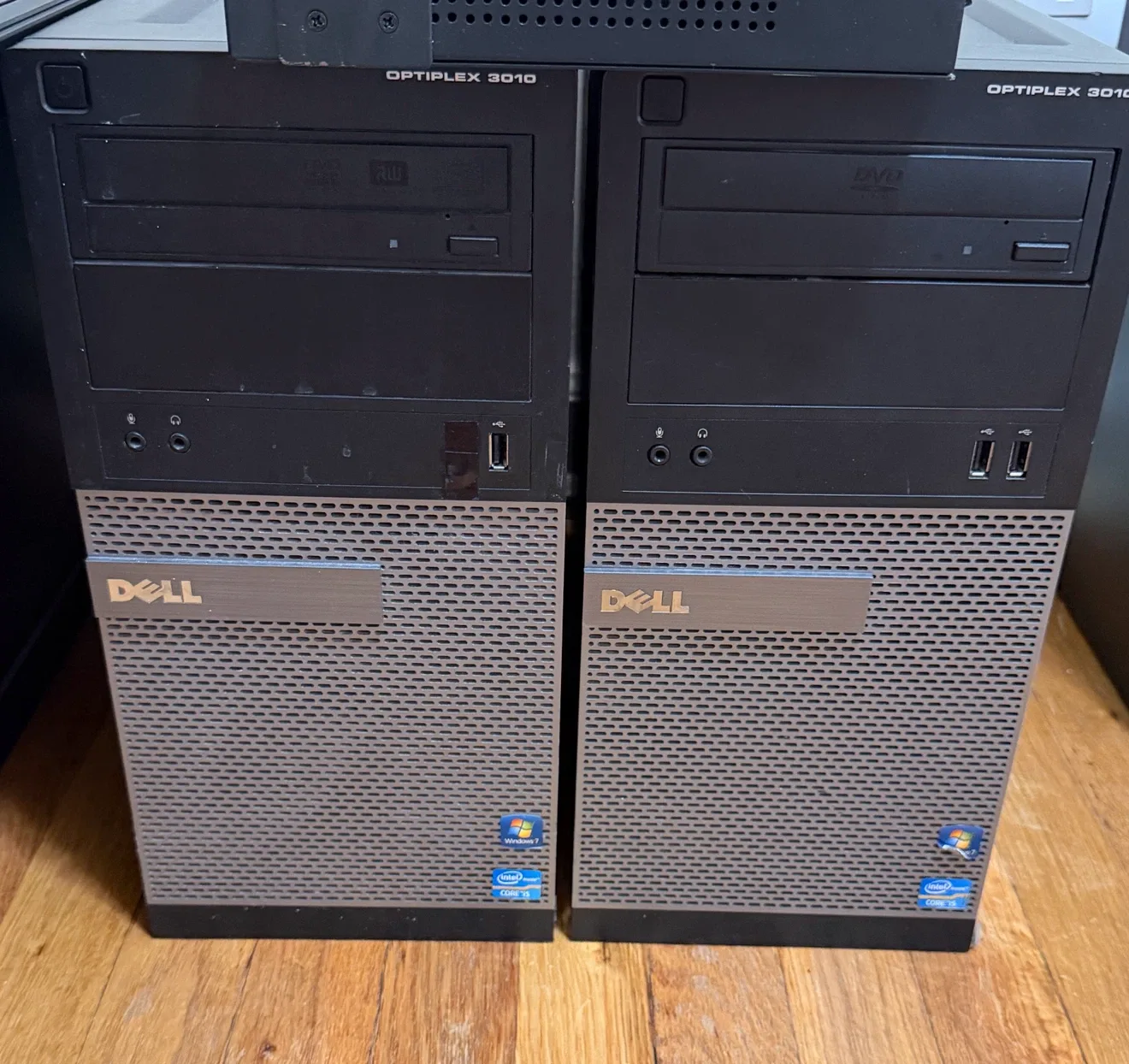 1tb hdd Dell Optiplex 3010 Desktops (2x)