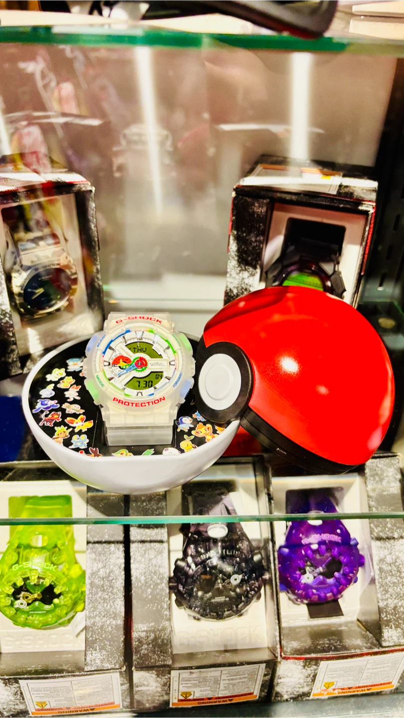 New G-Shock x Pokémon Watch
