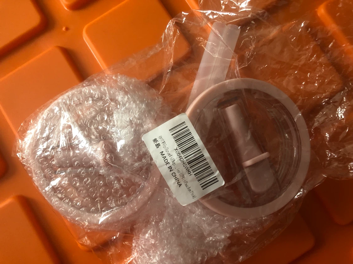 Pink Straw Lid - photo 2