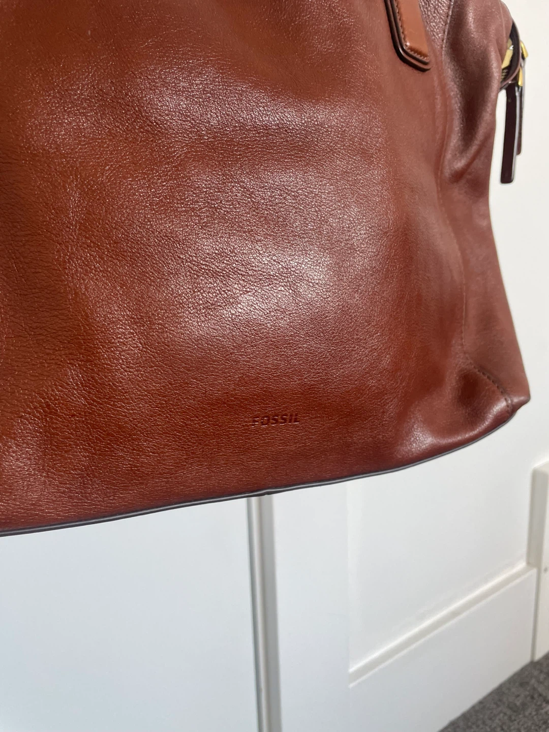 Fossil Brown Leather Bag - photo 4
