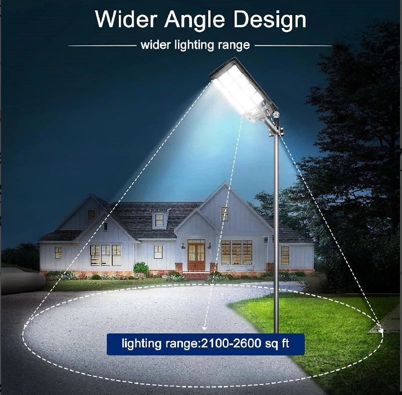 Solar Street Lights Outdoor 2 Pack - photo 3