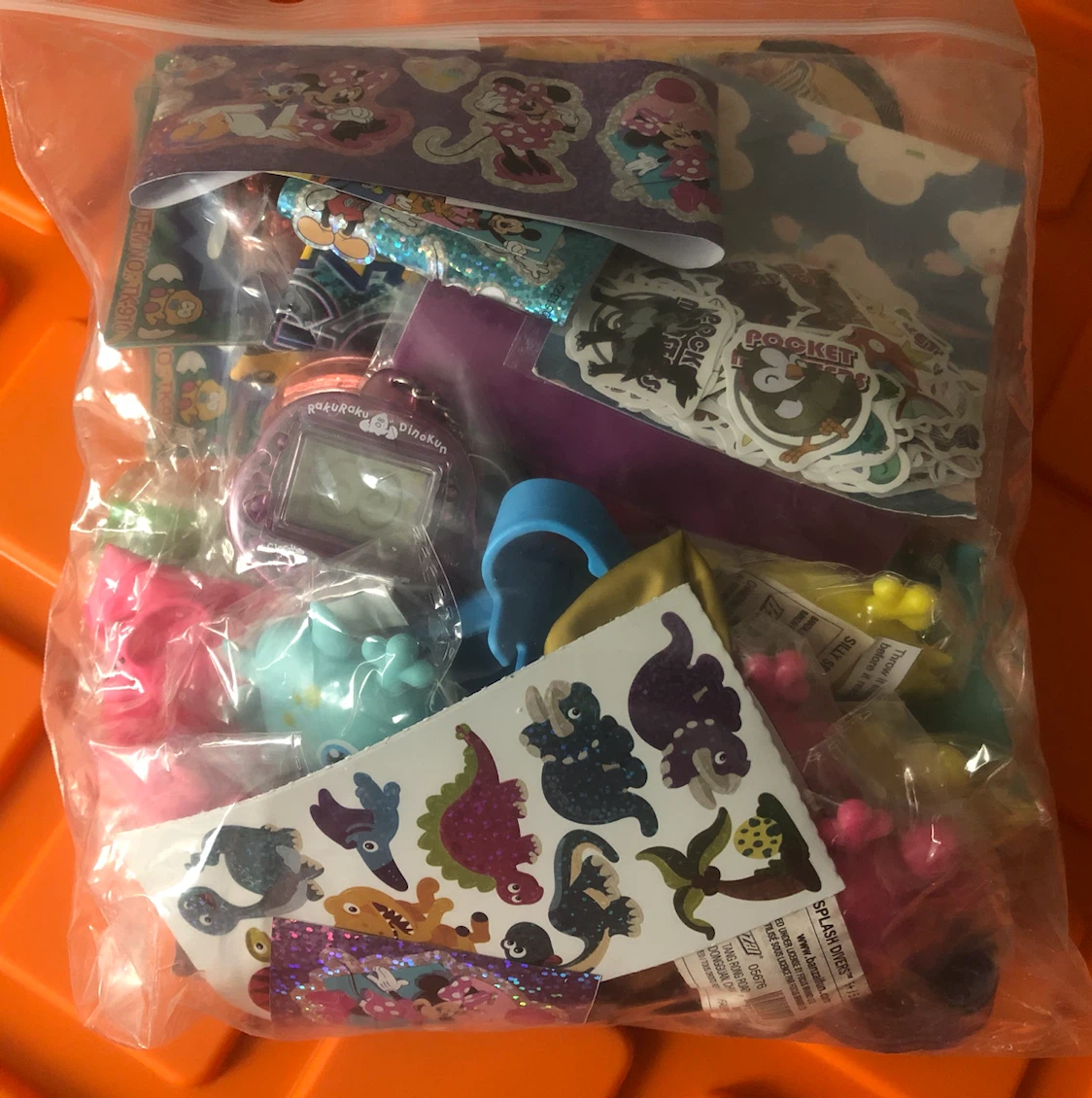 Assorted Kids' Toys & Stickers Bundle