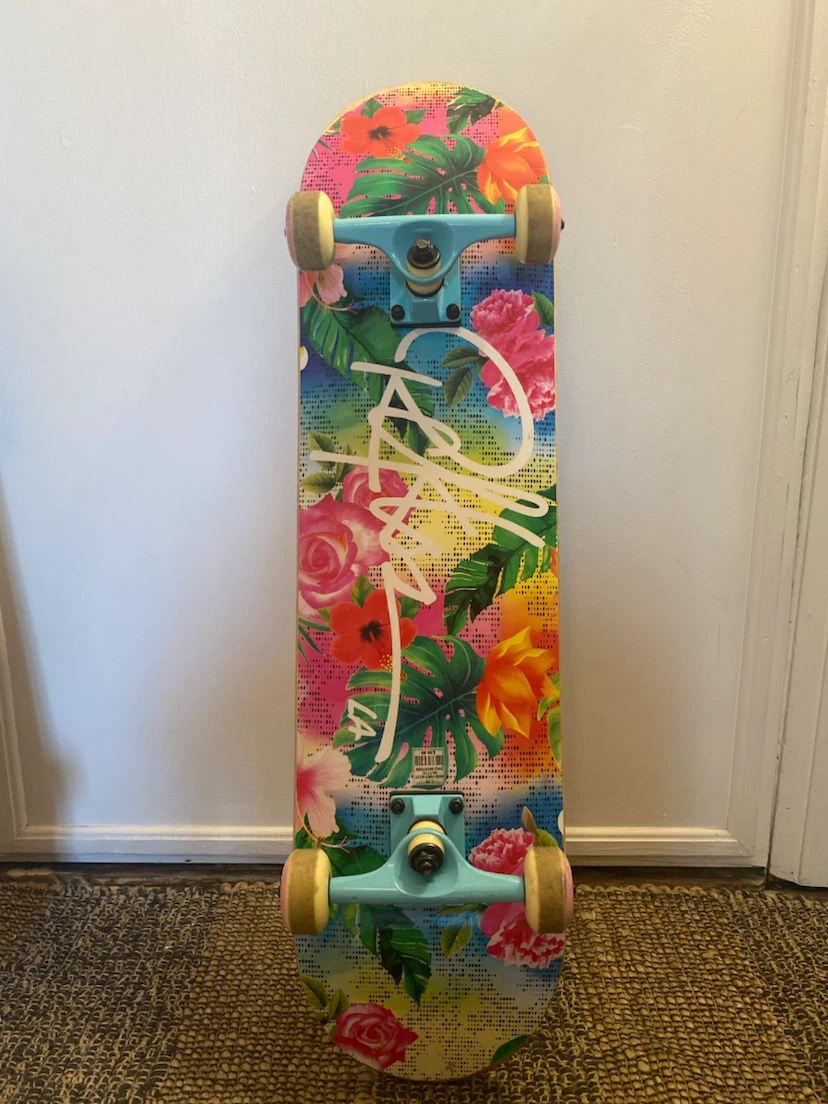 Floral Skateboard