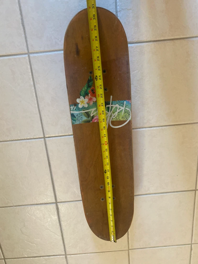 Floral Skateboard - photo 3