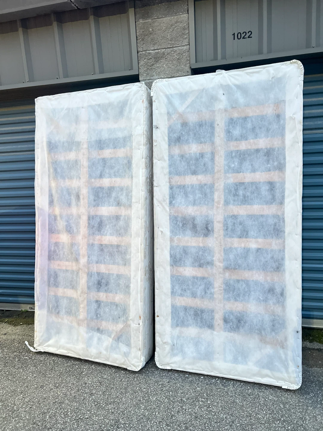 Two Twin Box Springs