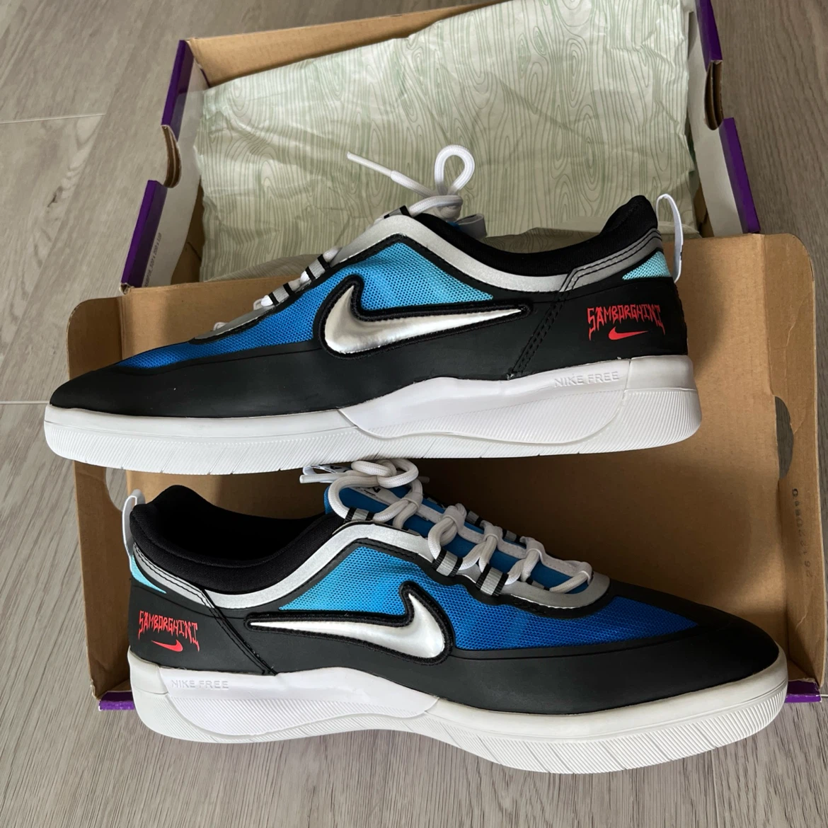 Nike SB Nyjah Free 2 Premium Samborghini US Men's 9 - photo 2