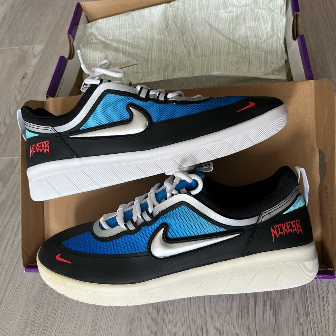 Nike SB Nyjah Free 2 Premium Samborghini US Men's 9 - photo 3