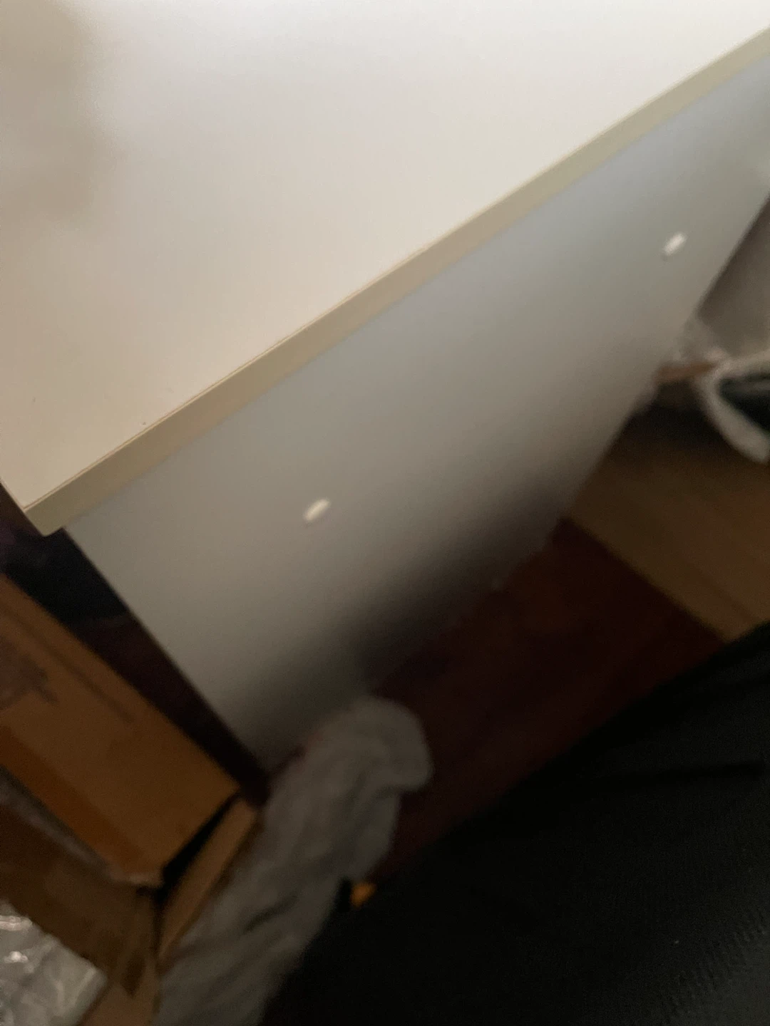 White Desk with Drawer like new - photo 2