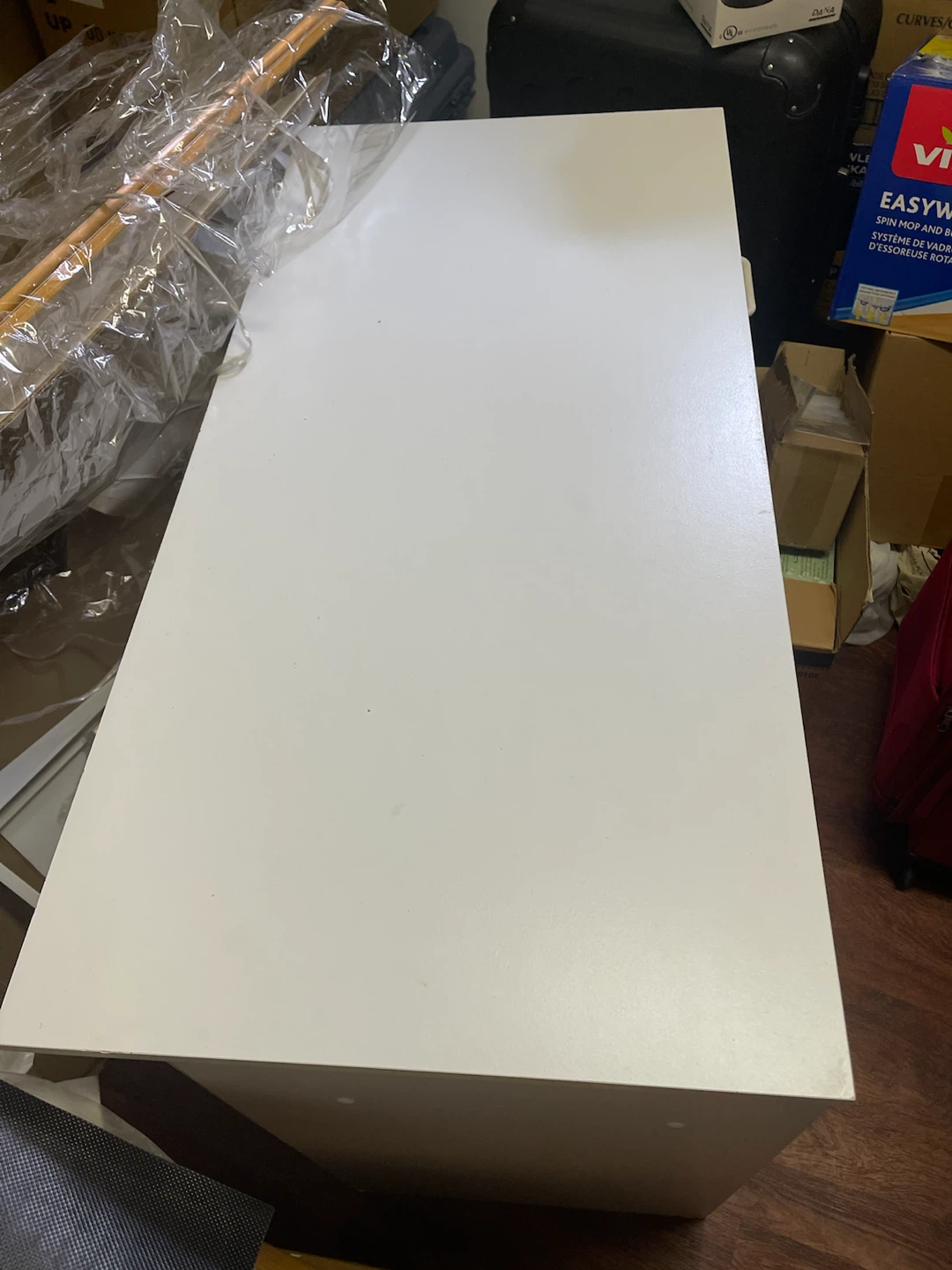 White Desk with Drawer like new - photo 4