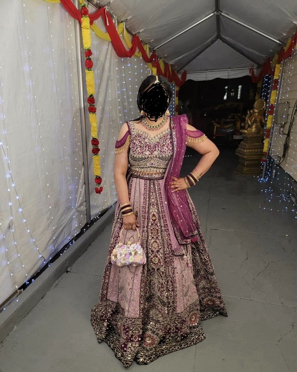 Women's Embellished Lehenga Choli Set - photo 3