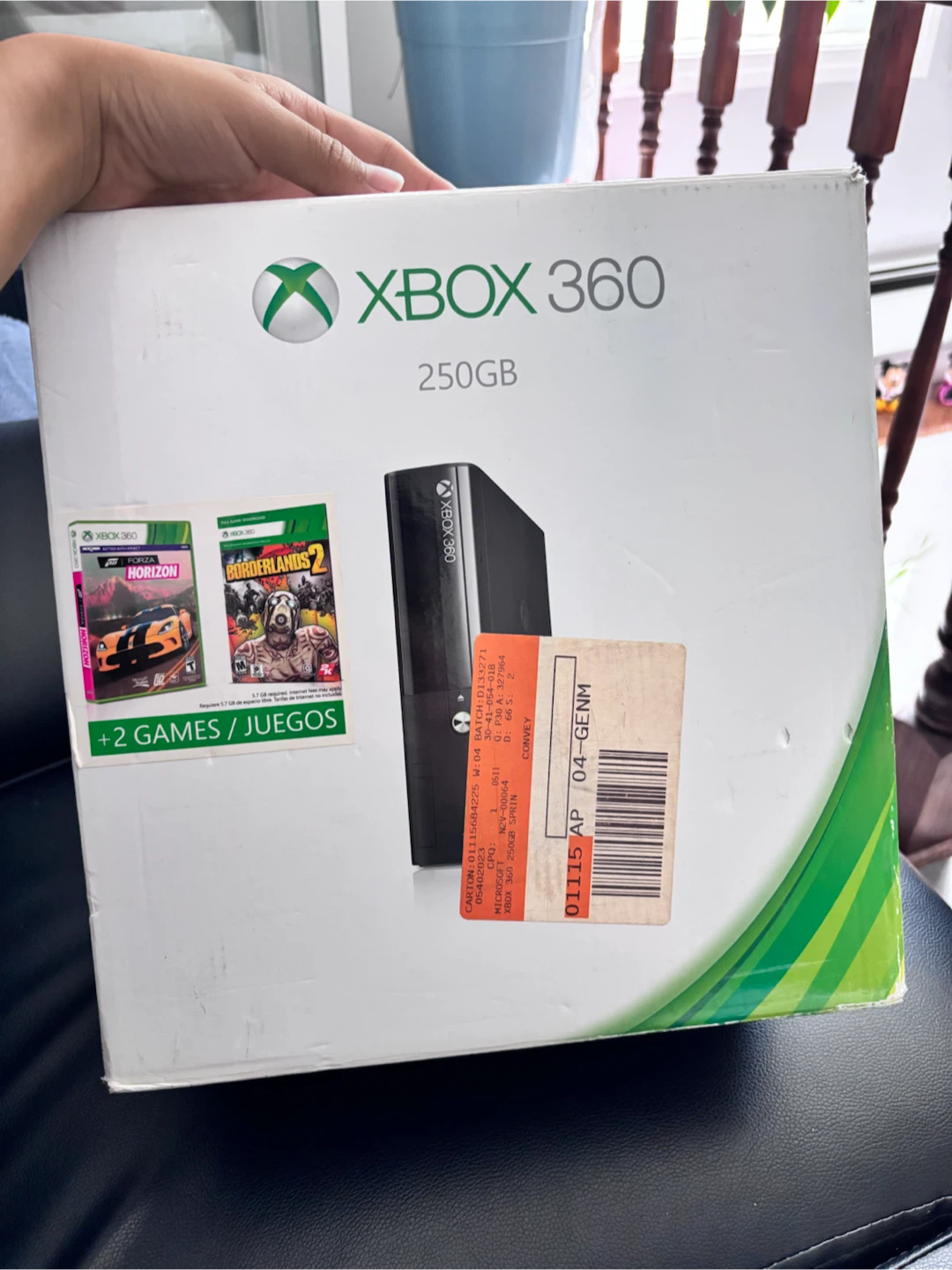 Xbox 360 250GB Console with Controllers and Games