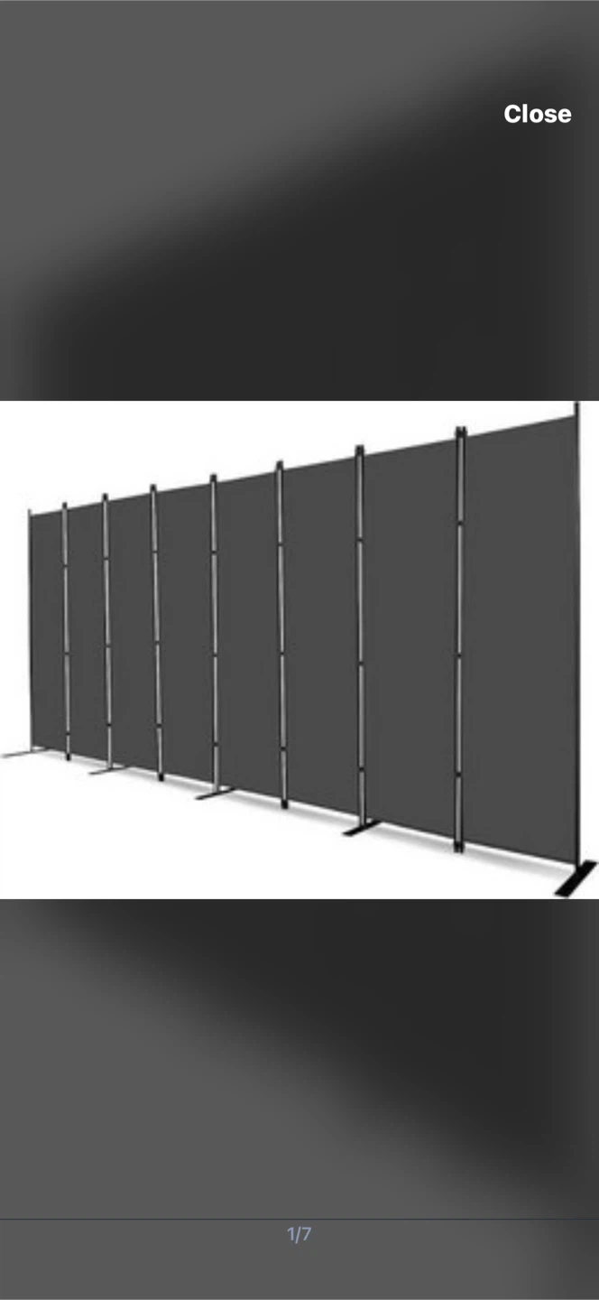 MAYOLAH Room Divider Frame Pieces