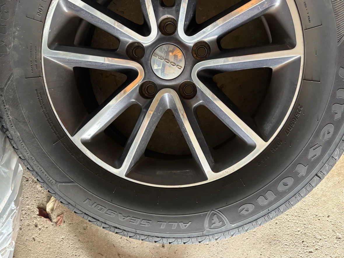 Dodge Caravan All Season Tires with Rims - photo 3