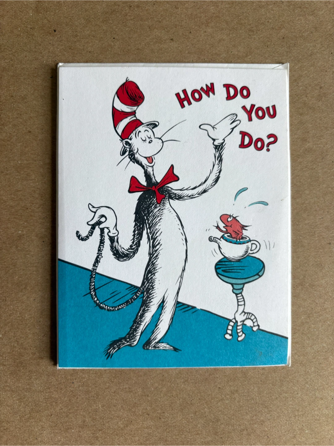 The Cat in the Hat Card