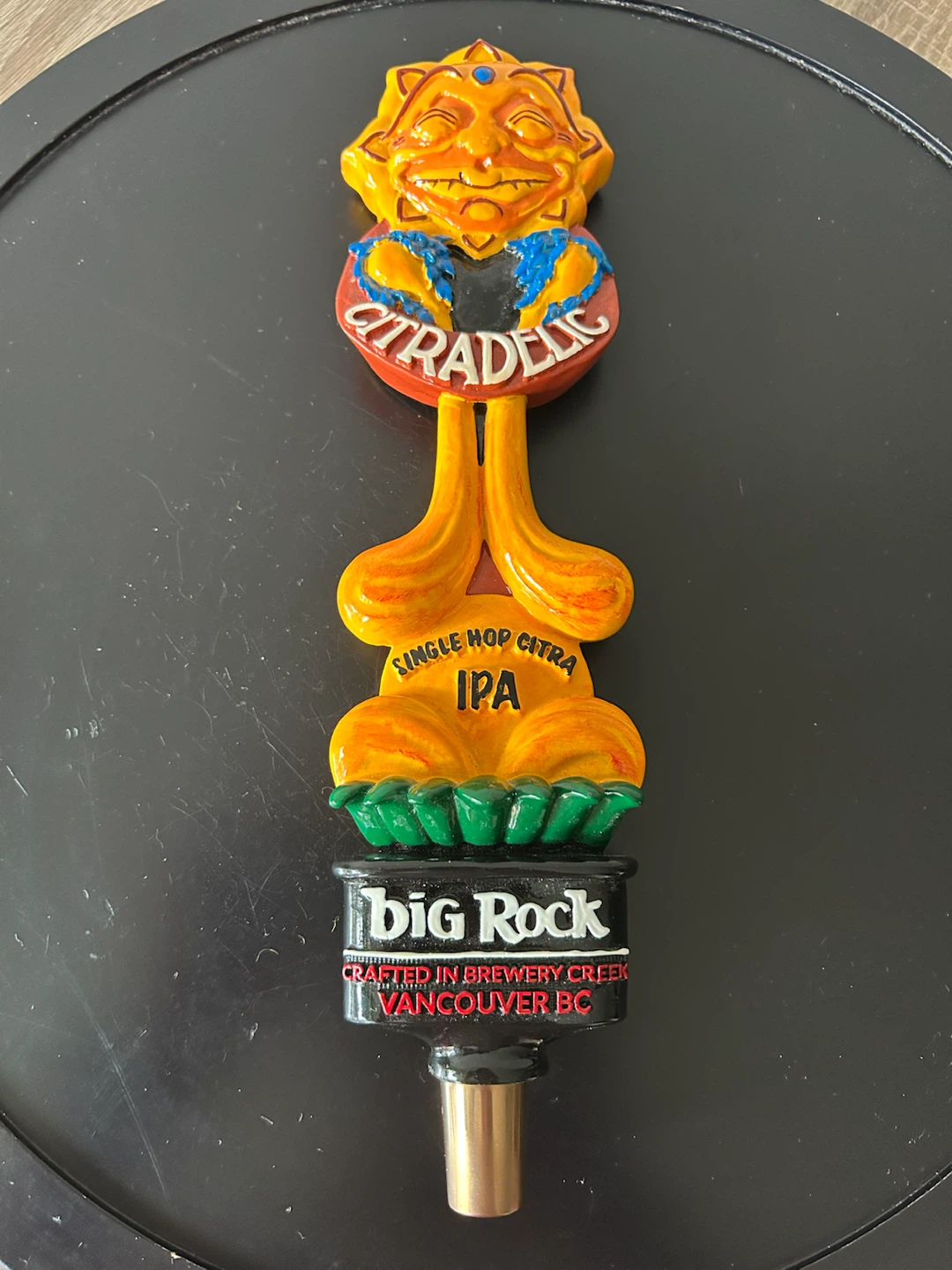 RARE Big Rock Brewery “Citradelic” IPA Tap Handle - photo 2