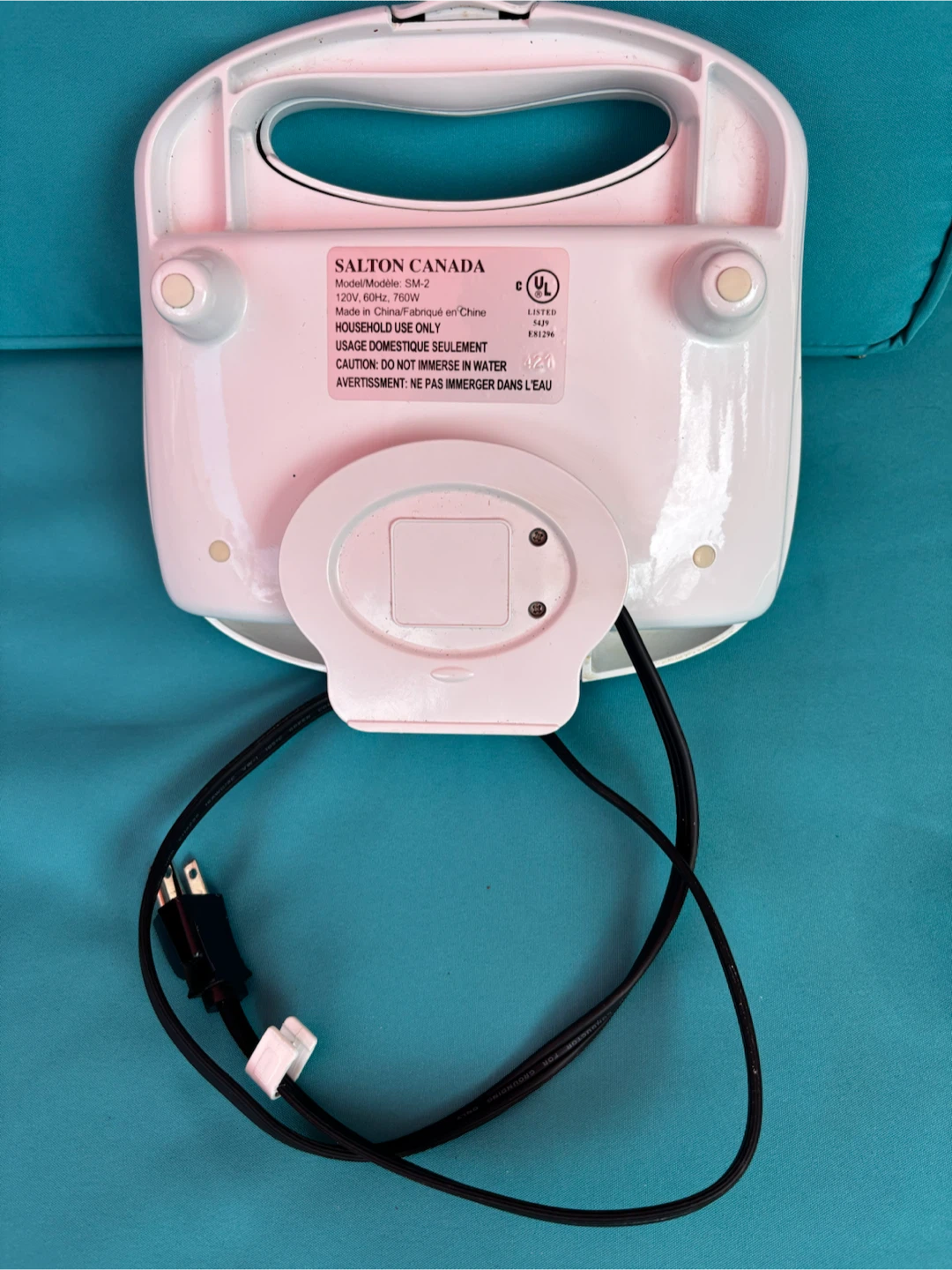 Salton Sandwich Maker SM-2 - photo 3