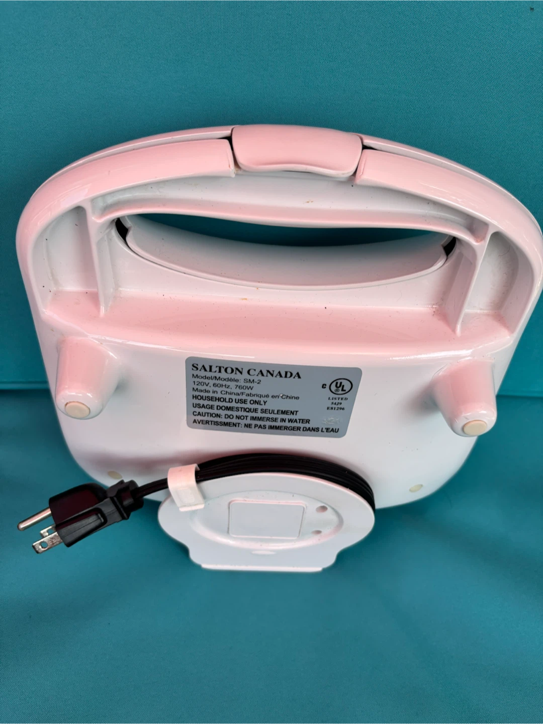 Salton Sandwich Maker SM-2 - photo 4
