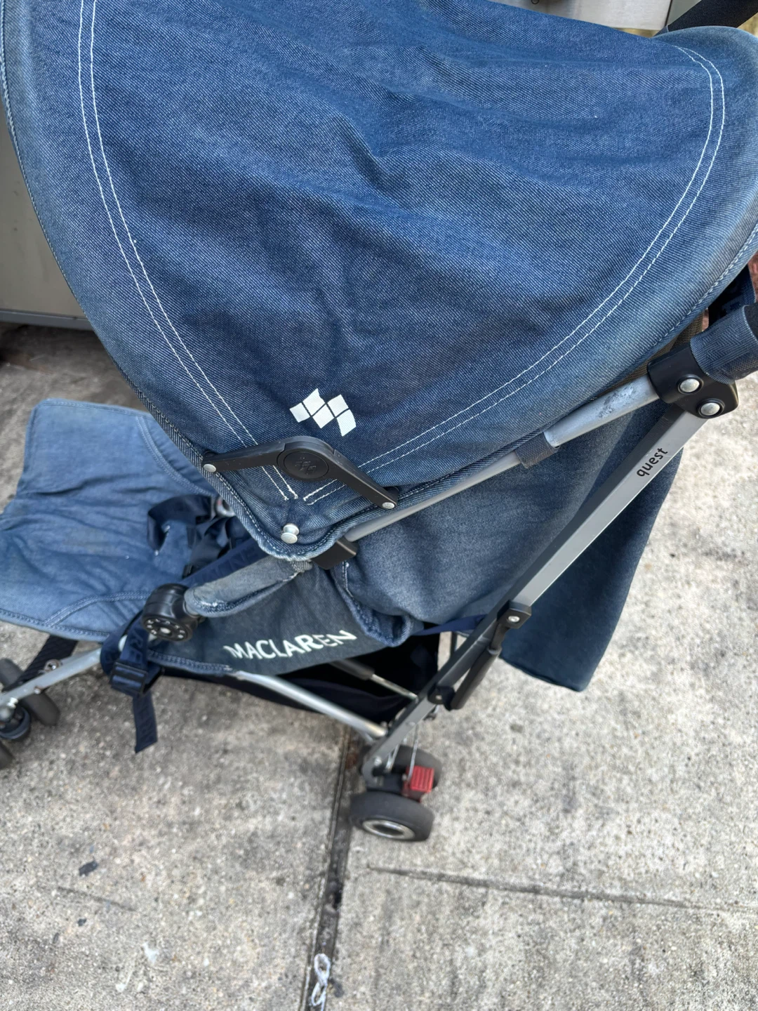 Maclaren Quest Denim Stroller