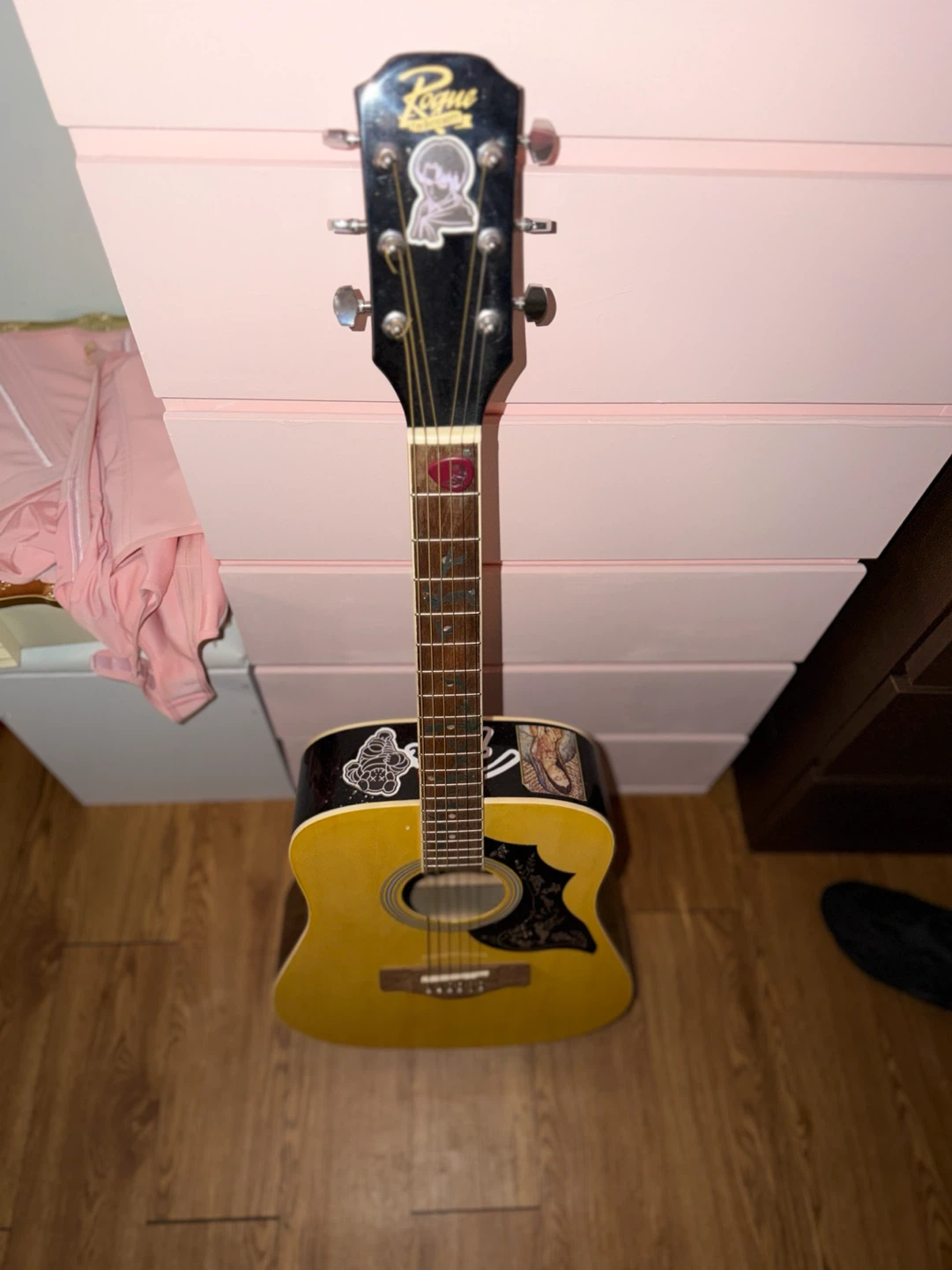 Rogue Acoustic Guitar - Yellow/Black