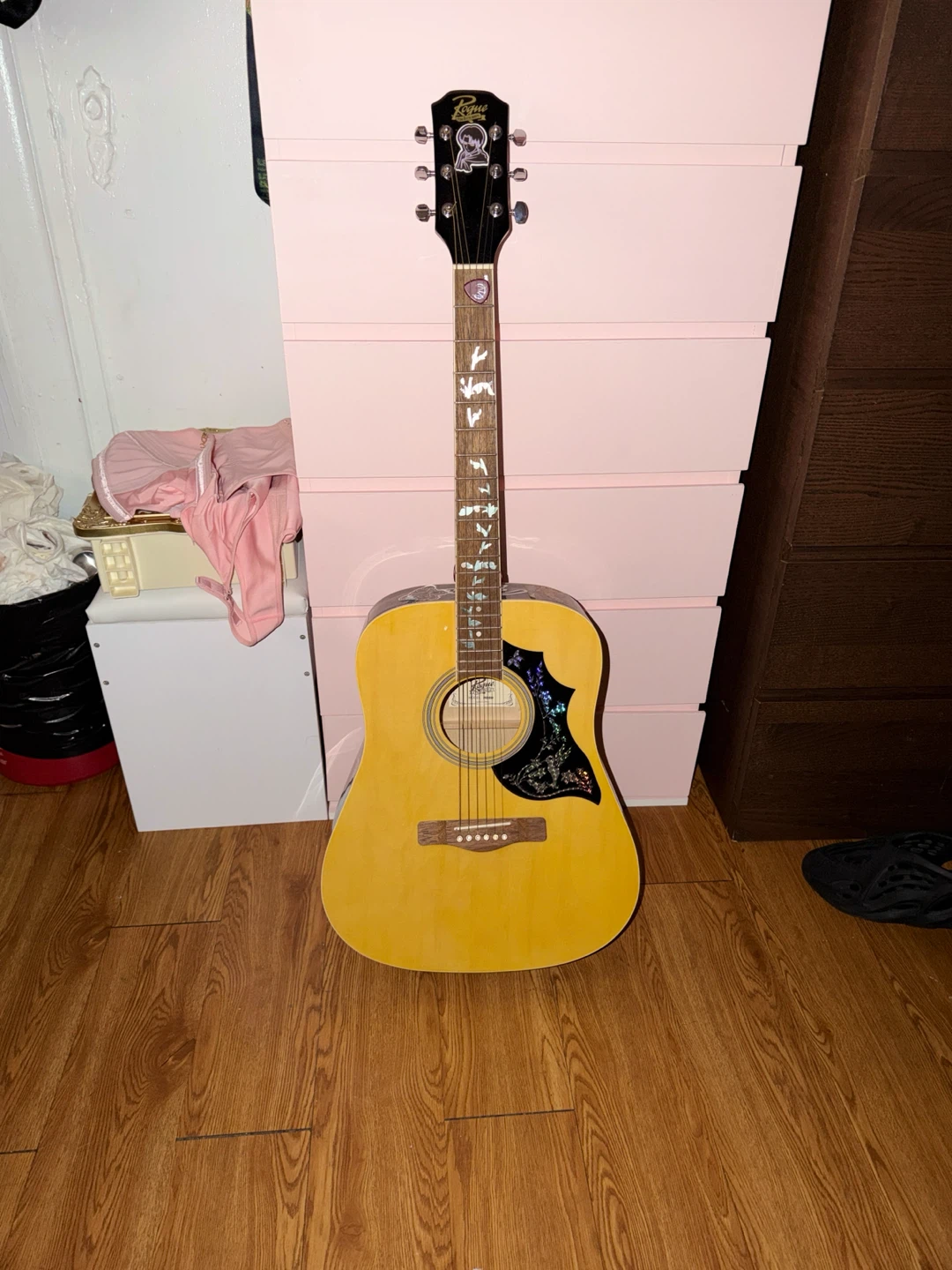 Rogue Acoustic Guitar - Yellow/Black - photo 4