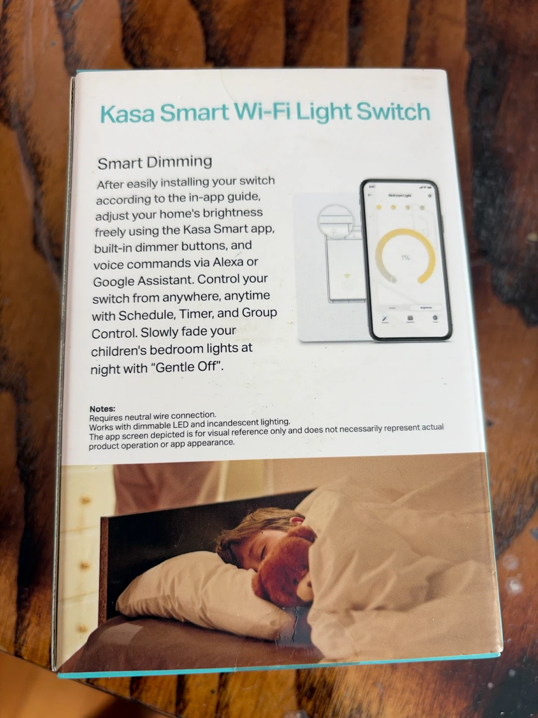 TP-Link Kasa Smart Wi-Fi Light Switch Dimmer - photo 2