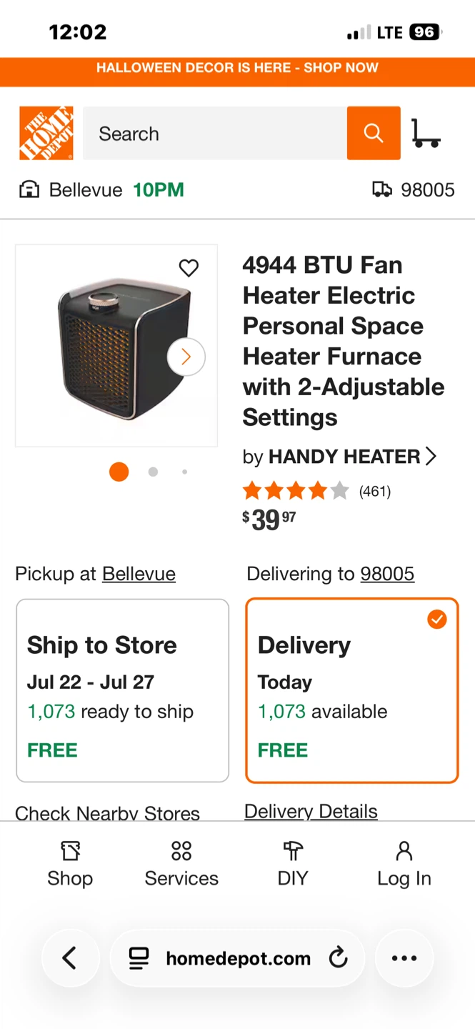 Personal Space Heater - photo 3
