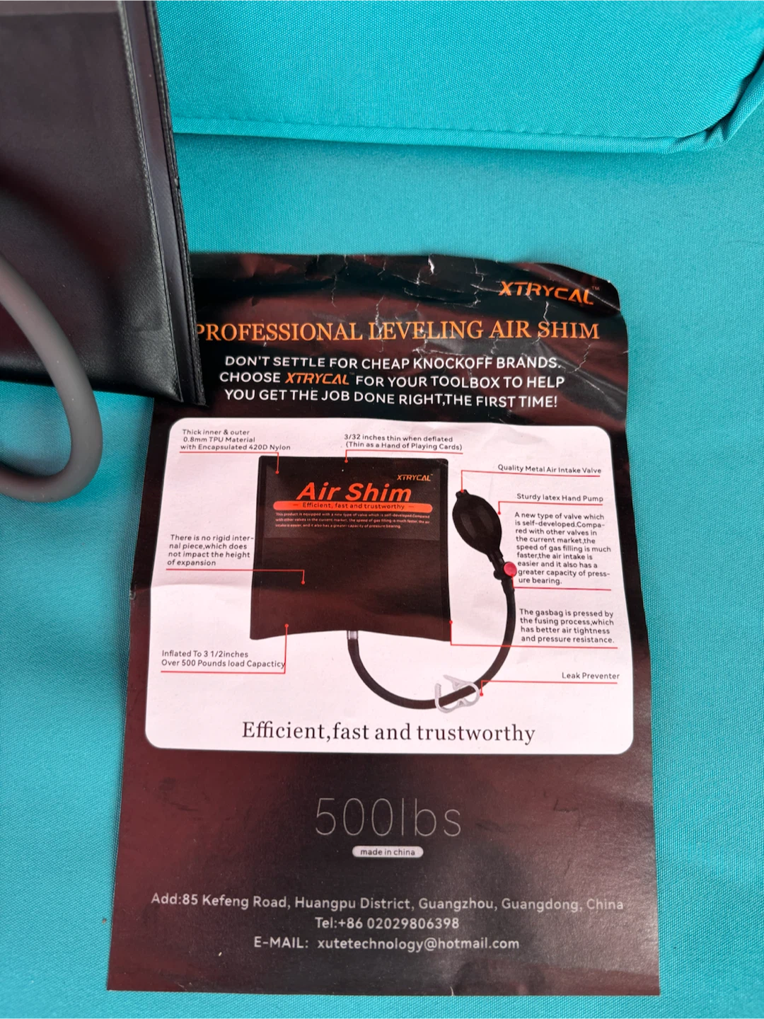 Xtrycal Air Shim Leveling Tool - photo 3