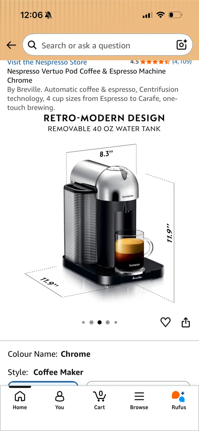 Nespresso vertuo by Breville - photo 4
