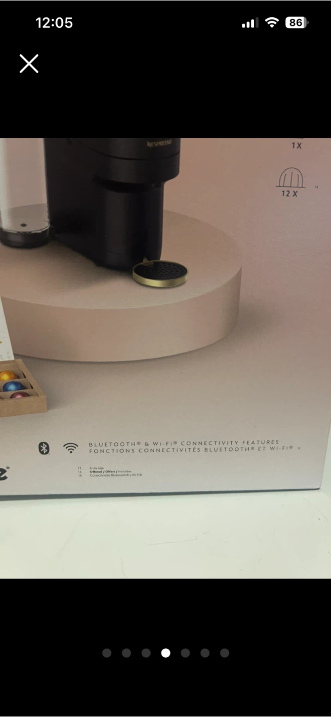 NEW Nespresso Vertuo Pop+ Deluxe Coffee Machine by Breville - photo 4