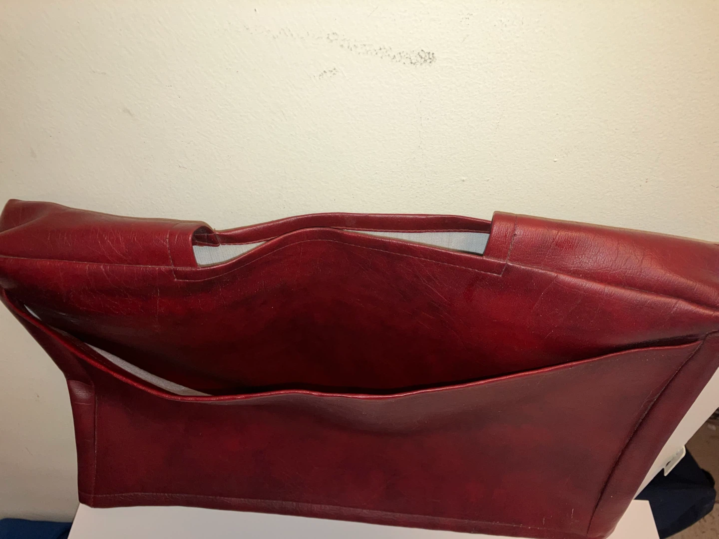 Red Tote Bag Organizer Insert/Cover-16”x12”x2.25” - photo 3