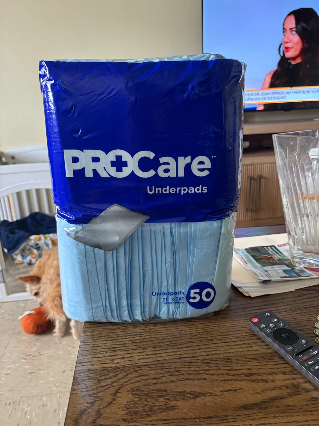 ProCare Underpads 50 Count 21" x 34"