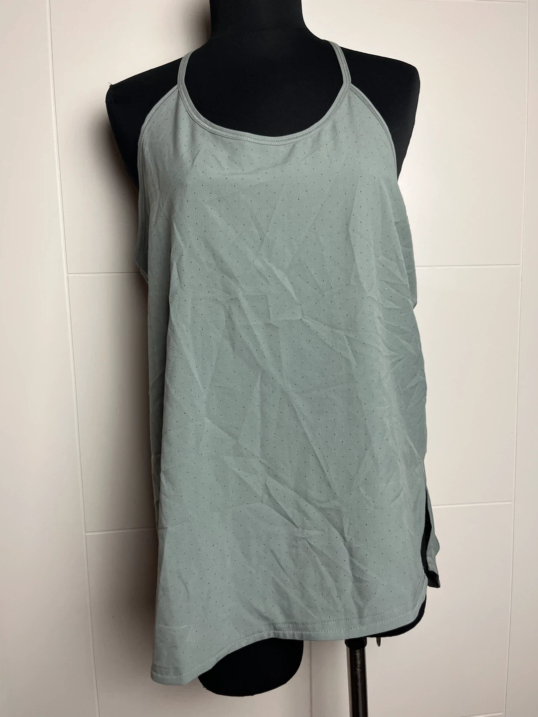 Cotton On Luxe Strappy Tank Smokey Khaki