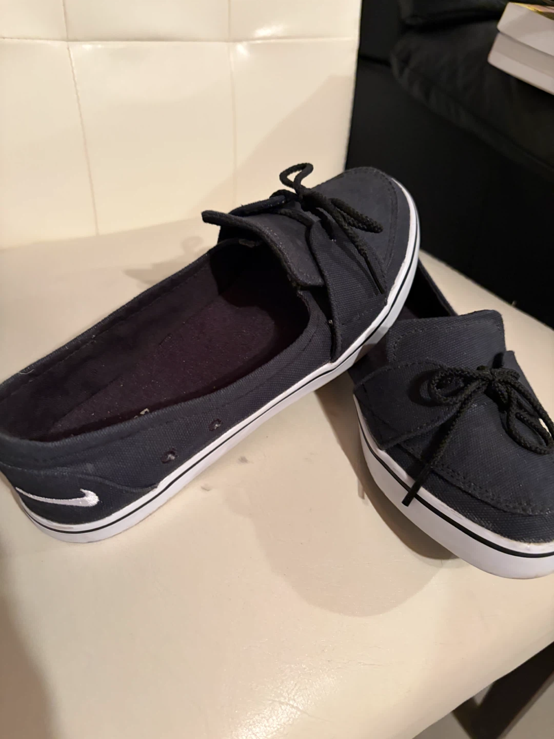 Nike Navy Blue Boat Shoes - photo 2