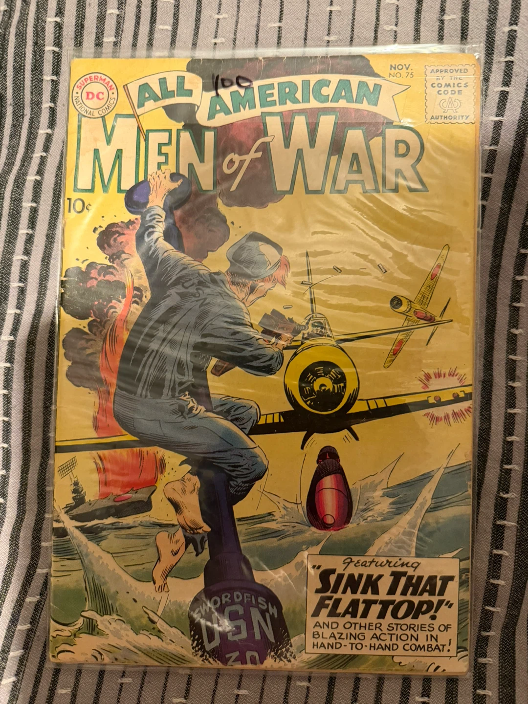 DC All American Men of War Comic Book #75