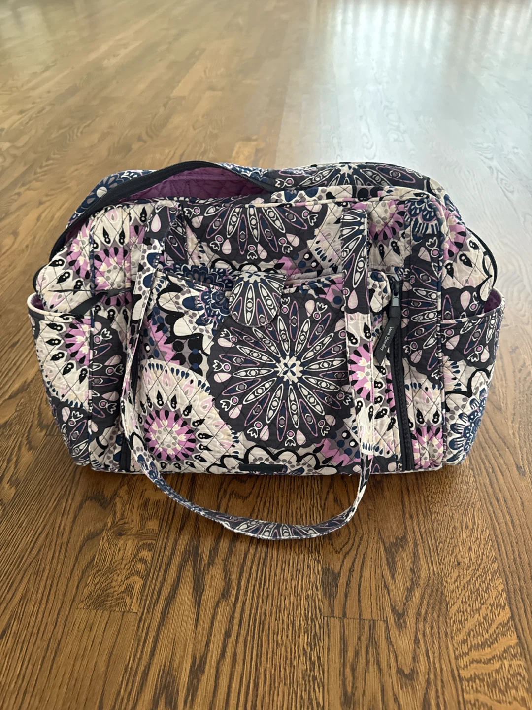 Vera Bradley Quilted Diaper Bag with Changing Pad