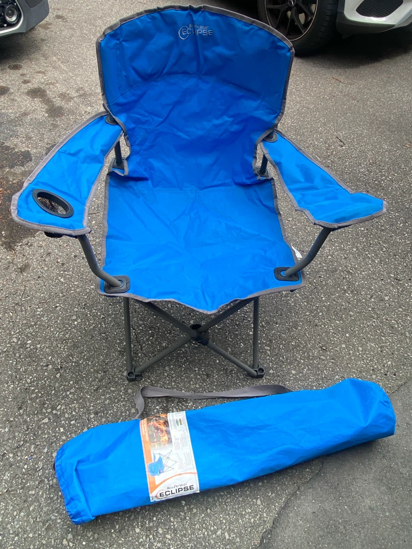 Eclipse Oversize Camp Chair - Blue