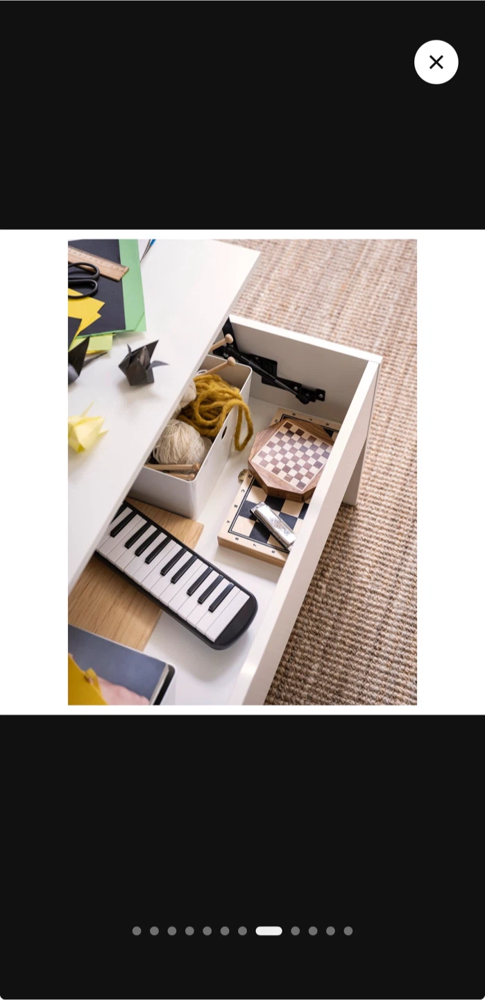 IKEA ÖSTAVALL Adjustable Lift-Top Coffee Table – Brand New - photo 3