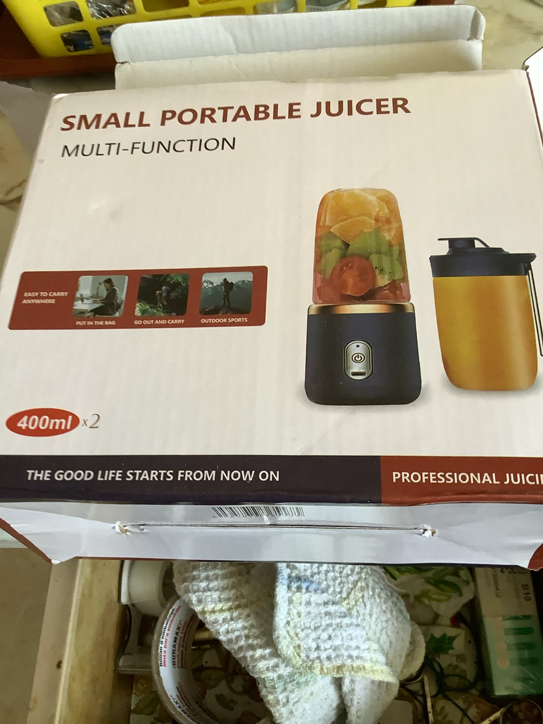 Small Portable Multi-Function Juicer Blender - Pink