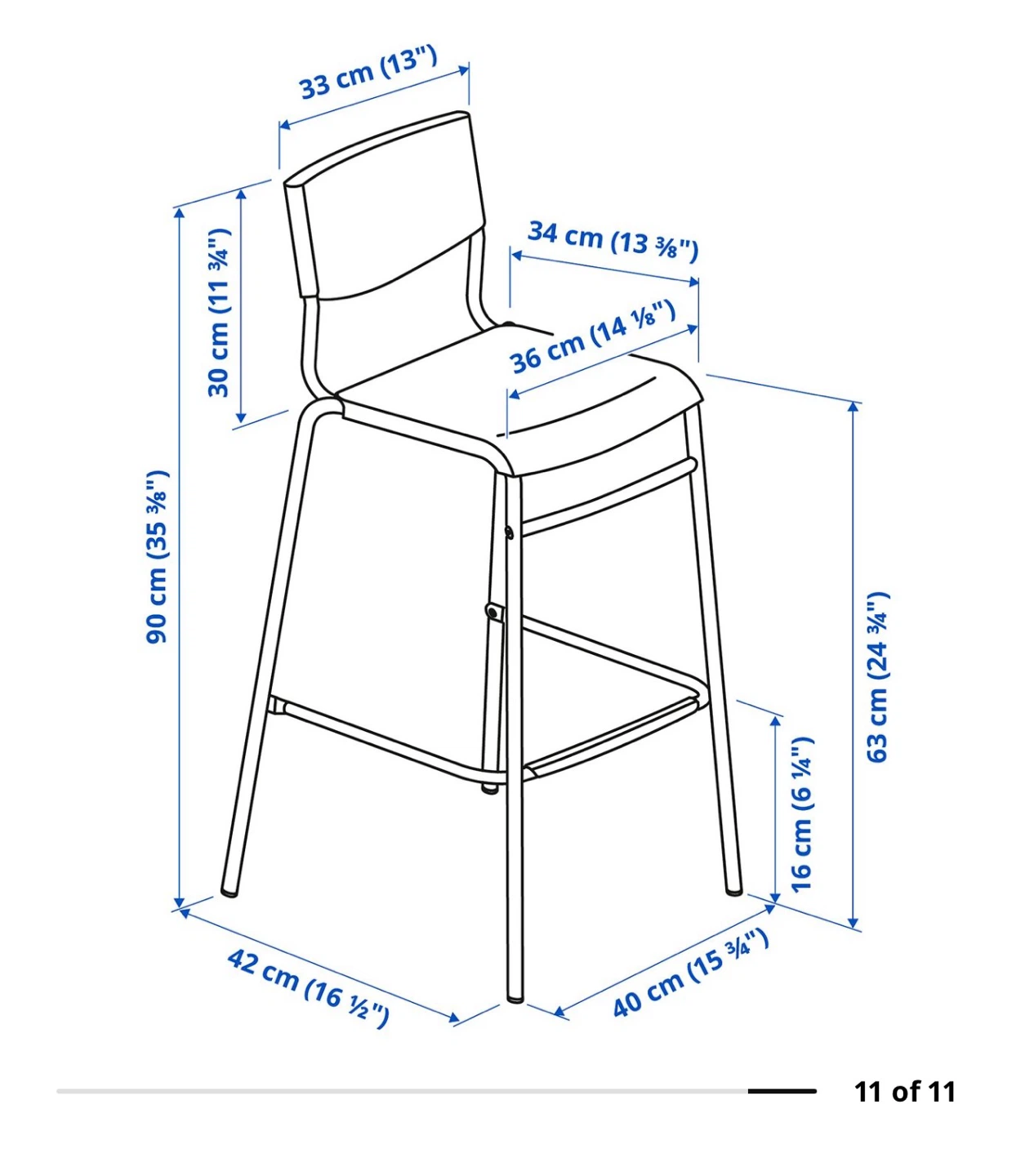 NEW IKEA STIG Bar Stool - photo 4