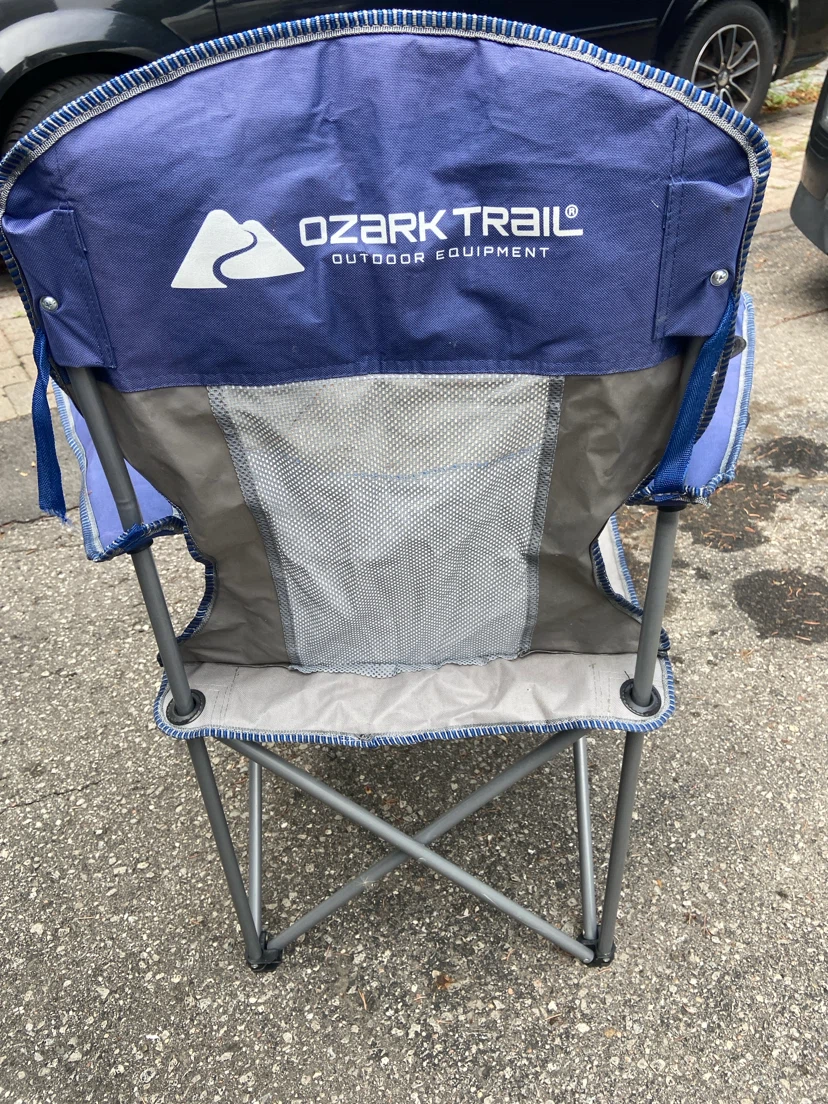Ozark Trail Folding Camp Chair with Cup Holder - photo 2