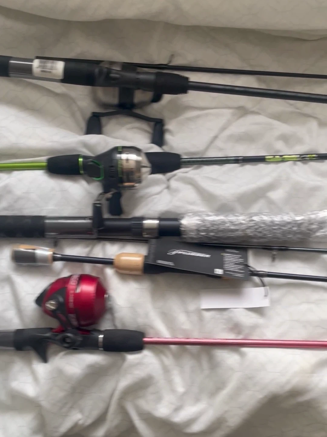 Assorted Fishing Rods and Reels