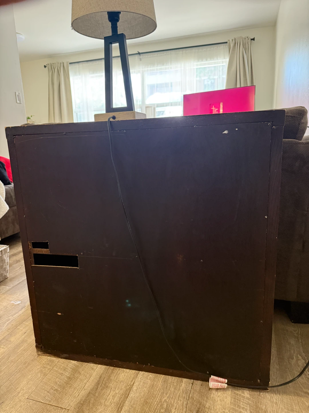 Dark Brown Cube Storage Unit - photo 3