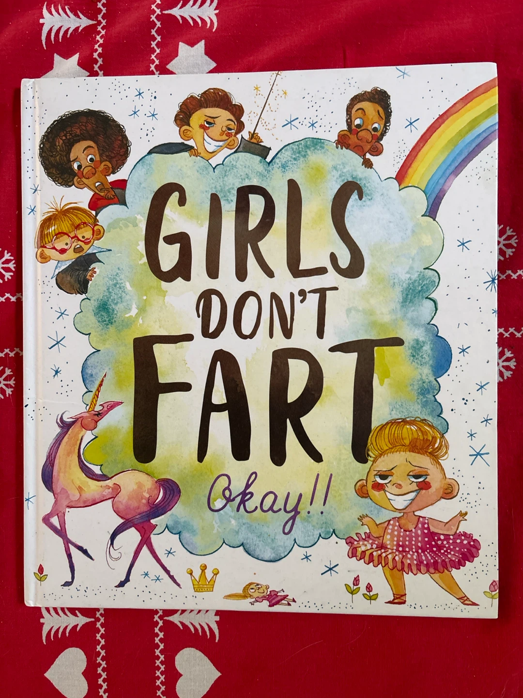 Girls Don't Fart Okay!! Children's Book