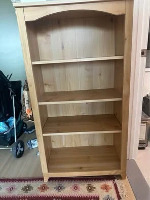 Wooden Bookshelf
