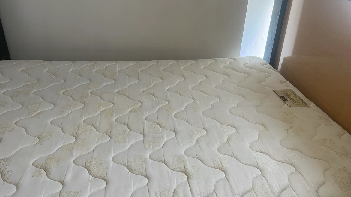 Wooden Bed Frame with Mattress - photo 3