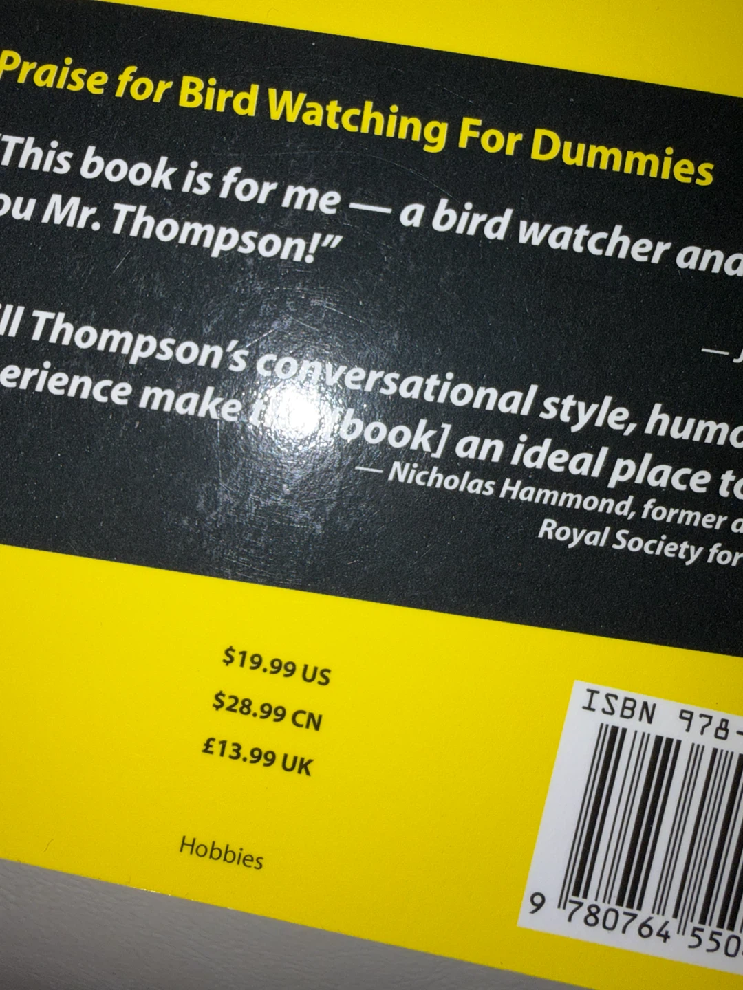 Bird Watching For Dummies Book - photo 3