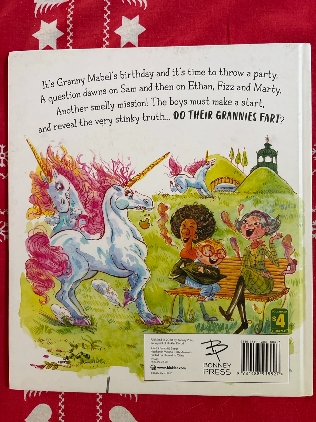 Grannies Don't Fart Children's Book - photo 2