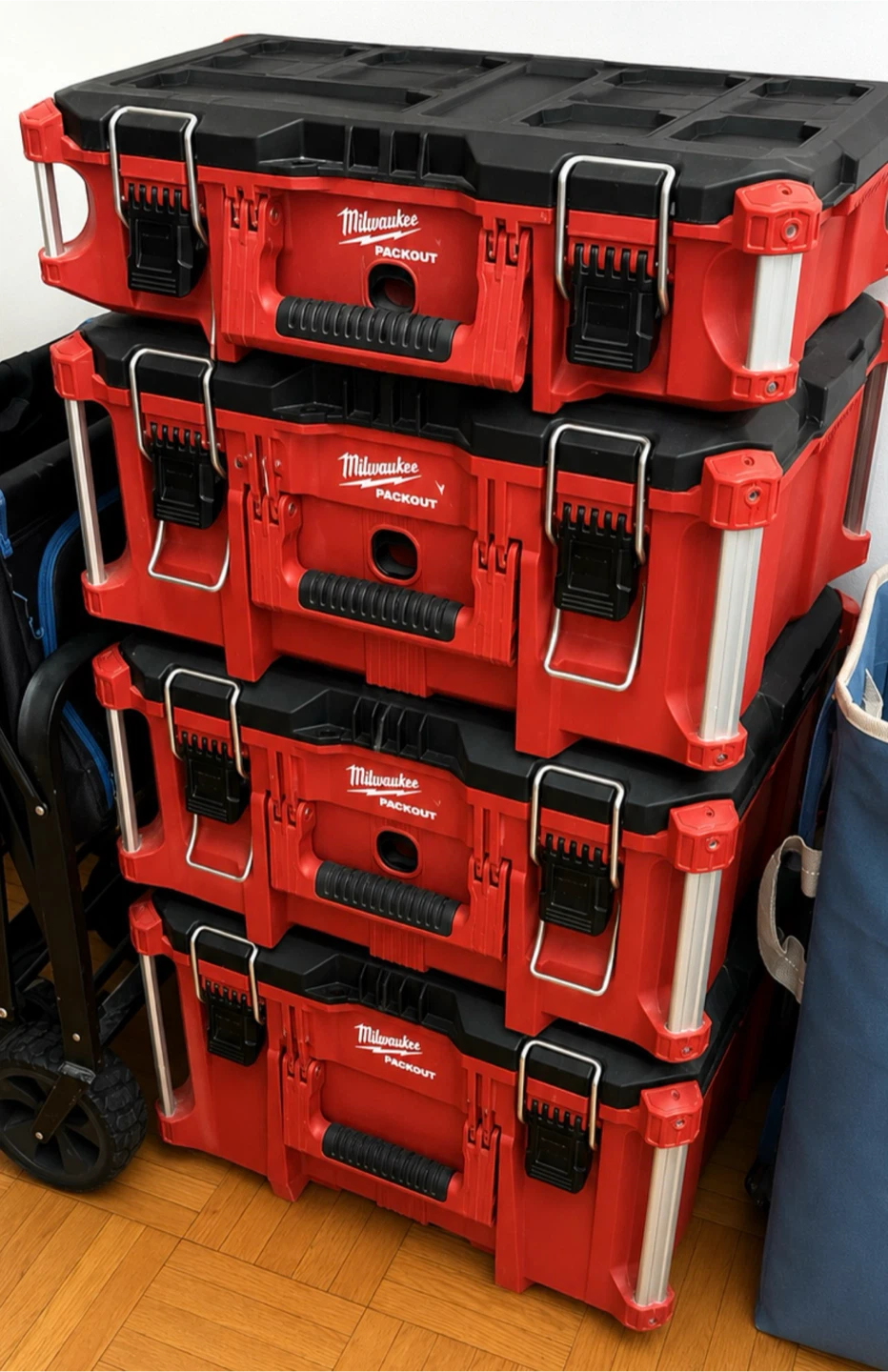 Milwaukee PACKOUT Tool Boxes (Set of 4)