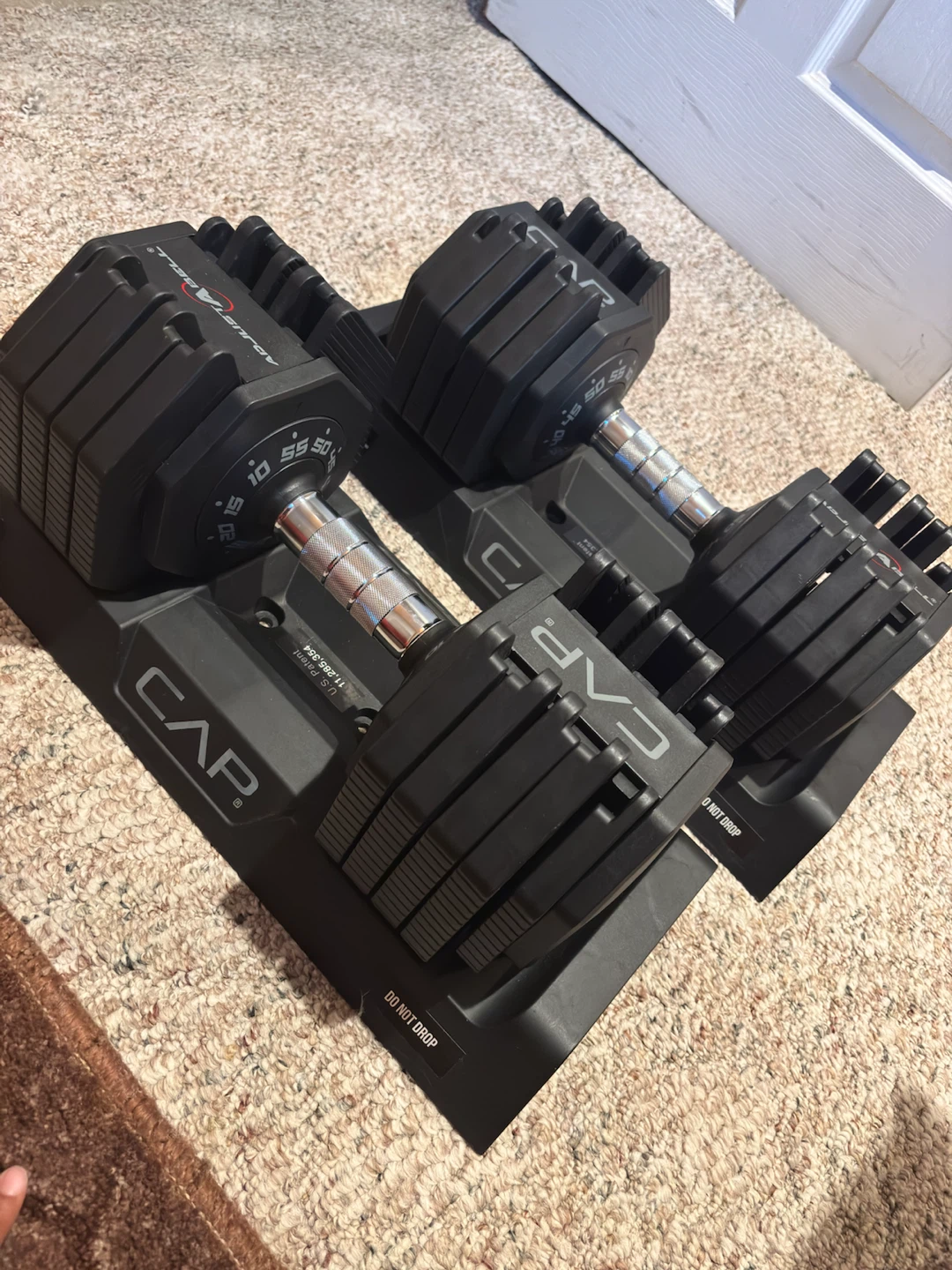 CAP Adjustable Dumbbells (Pair) 55lbs - photo 2